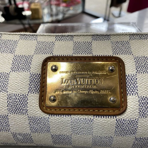 LOUIS VUITTON Damier Ebony Eva Clutch - Picture 2 of 6